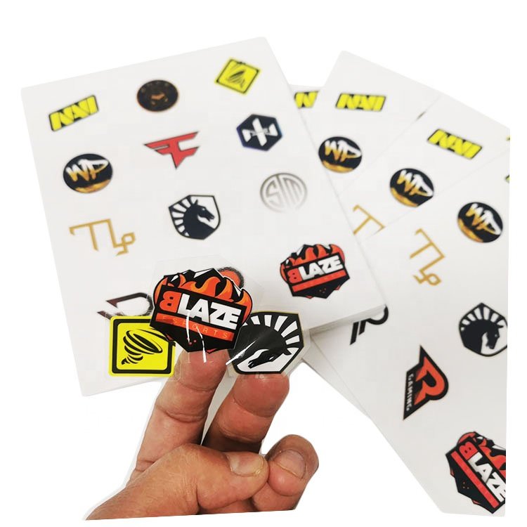 Logo Printed Self Adhesive Custom Waterproof Label
