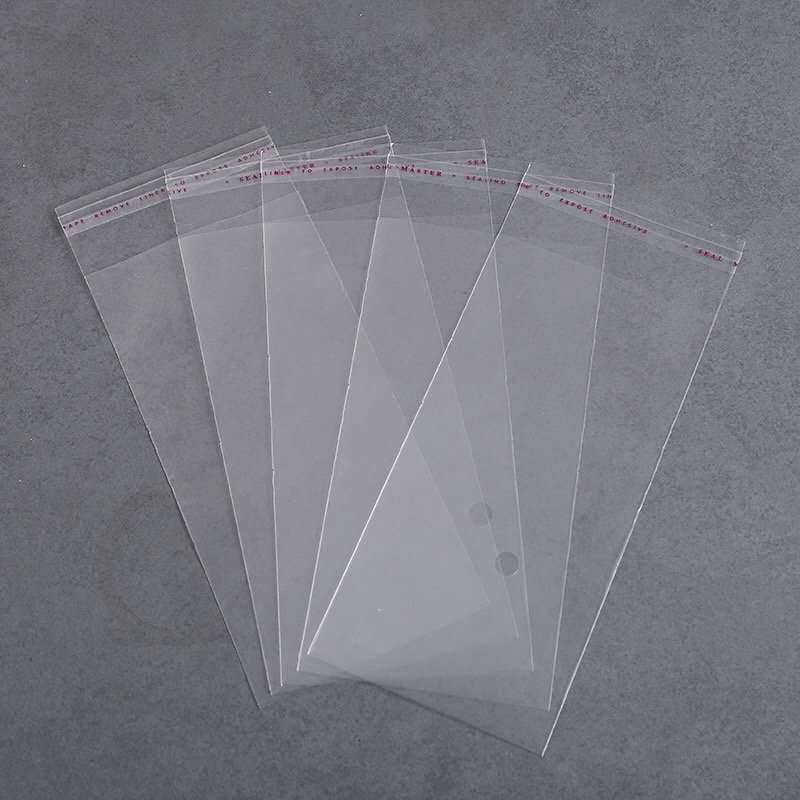 yiwu factory Clear Self Adhesive Seal Plastic Opp Cellophane Bag