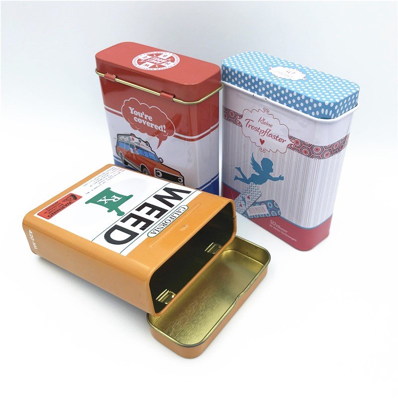 Medical Waterproof Adhesive Plasters in Paper Box Printed Band Aids