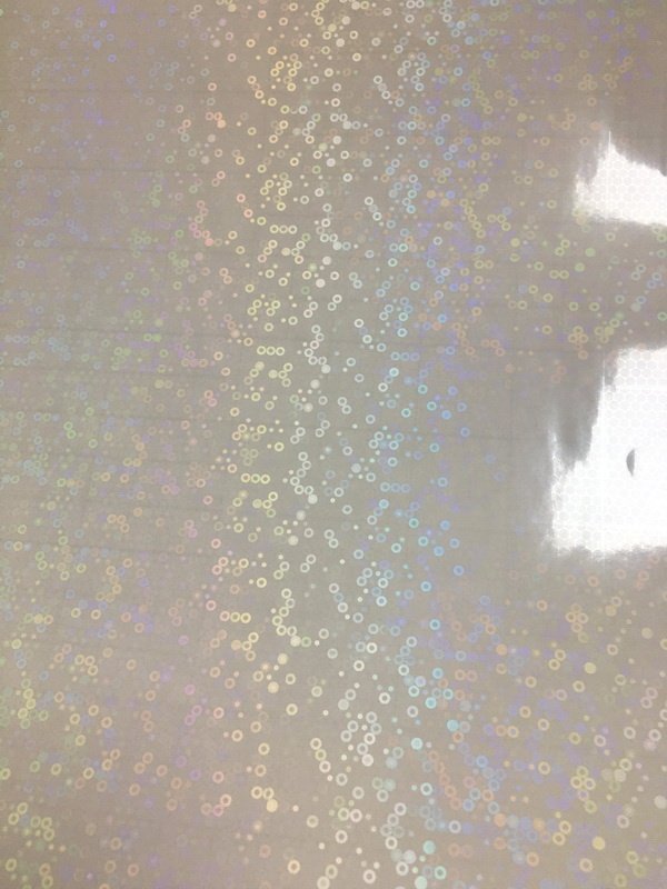 Sheet Rolls Transparent Self Adhesive Hologram Holographic PET BOPP Films Cold Lamination Film