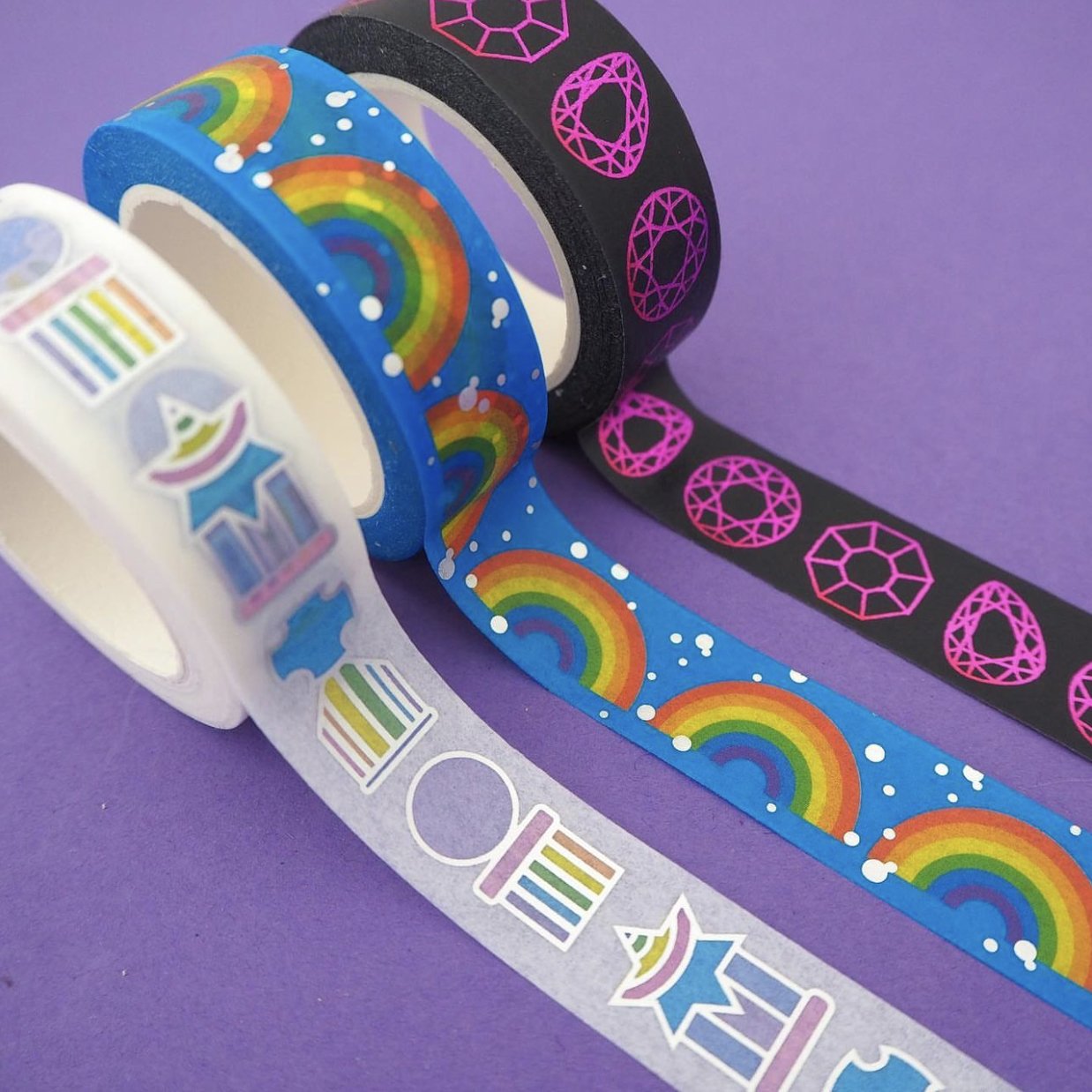 Manufacture Custom Print Colored Decoration Self Adhesive Paper Masking Washi Tapes For Planner