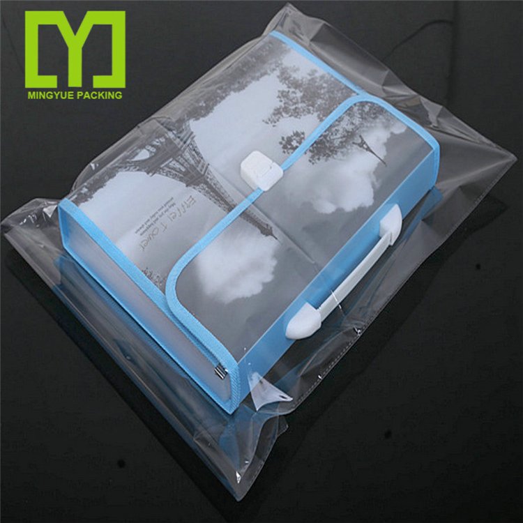 2024 Wholesale Promotional Underwear Socks T-Shirt Cellophane Cello Bag Clear Self Adhesive Seal Packing Plastic Bopp Opp Bag