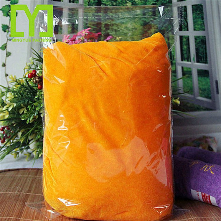 2024 Wholesale Promotional Underwear Socks T-Shirt Cellophane Cello Bag Clear Self Adhesive Seal Packing Plastic Bopp Opp Bag