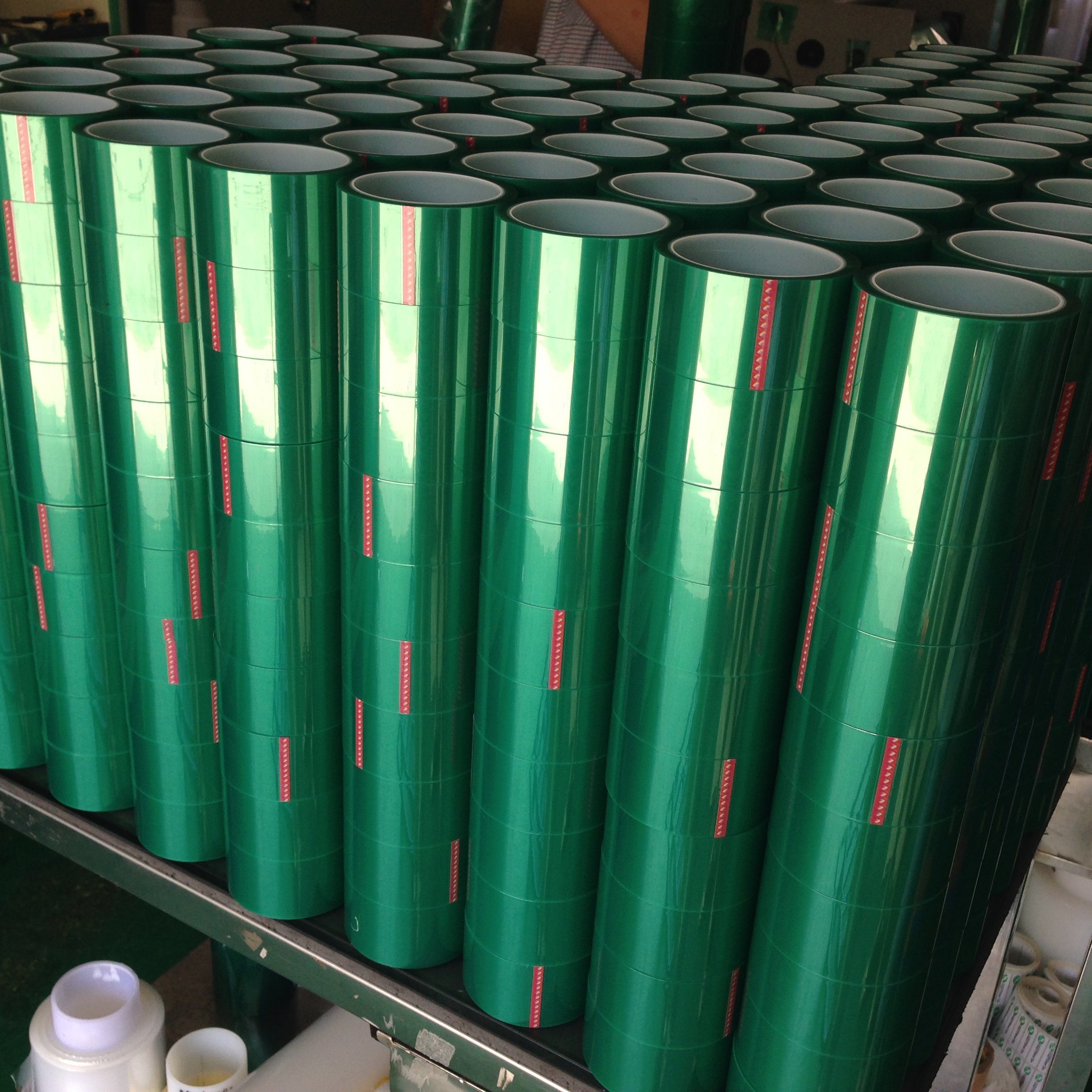 high temperature adhesive pet tape Silicone heat transfer masking Polyester tape