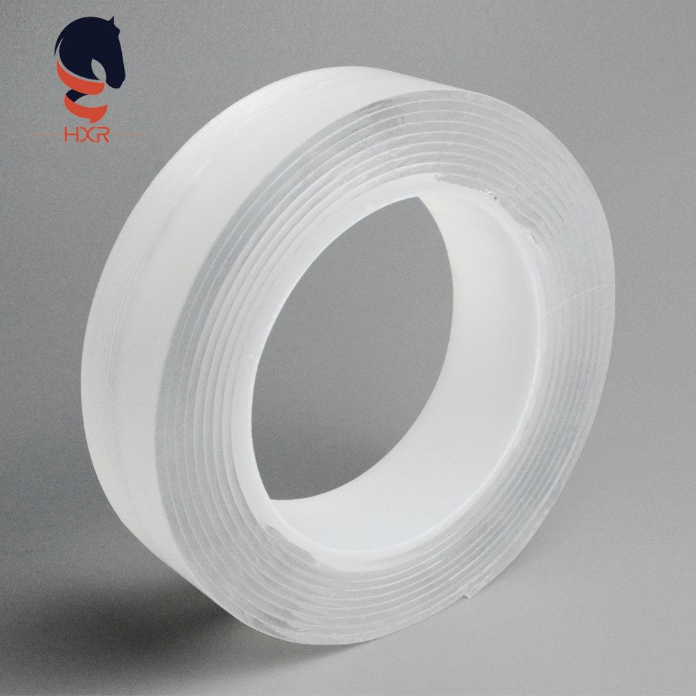 Nano Double Sided Reusable Waterproof Clear Transparent Acrylic Self Adhesive Customized Tape