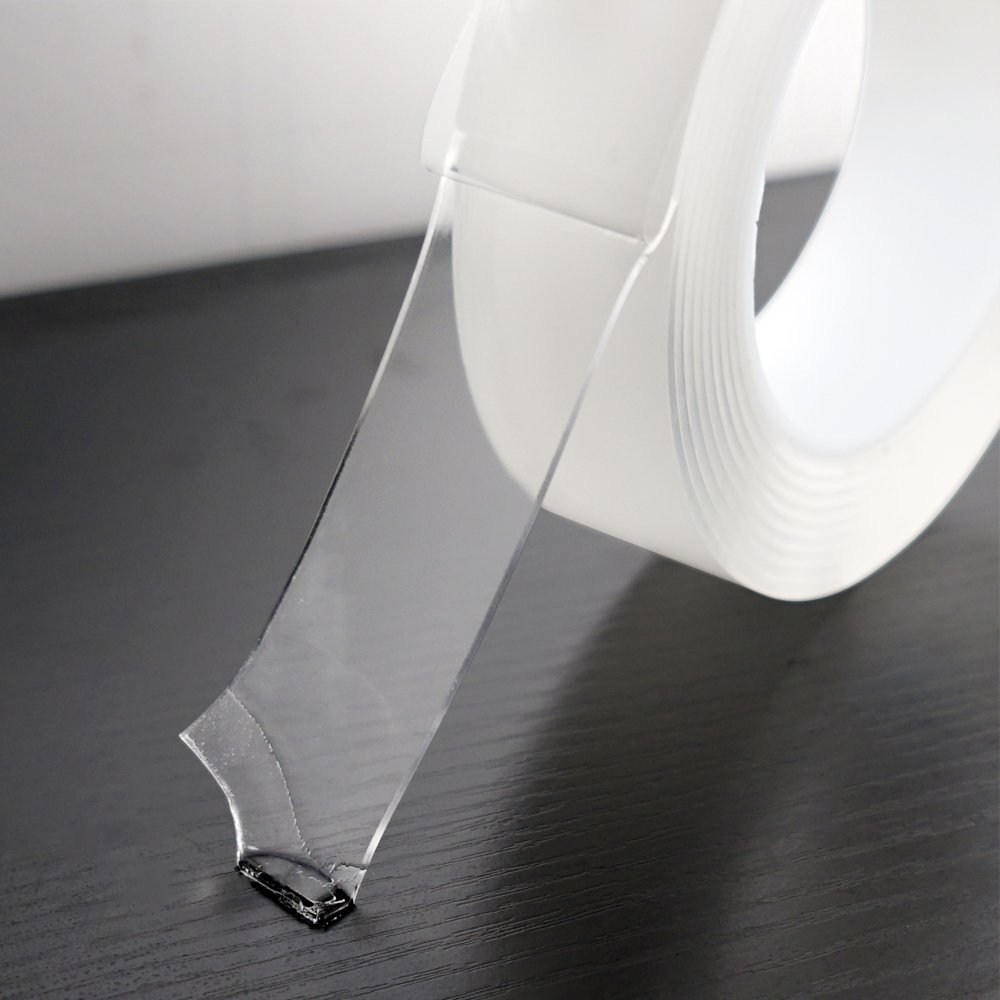 Nano Double Sided Reusable Waterproof Clear Transparent Acrylic Self Adhesive Customized Tape