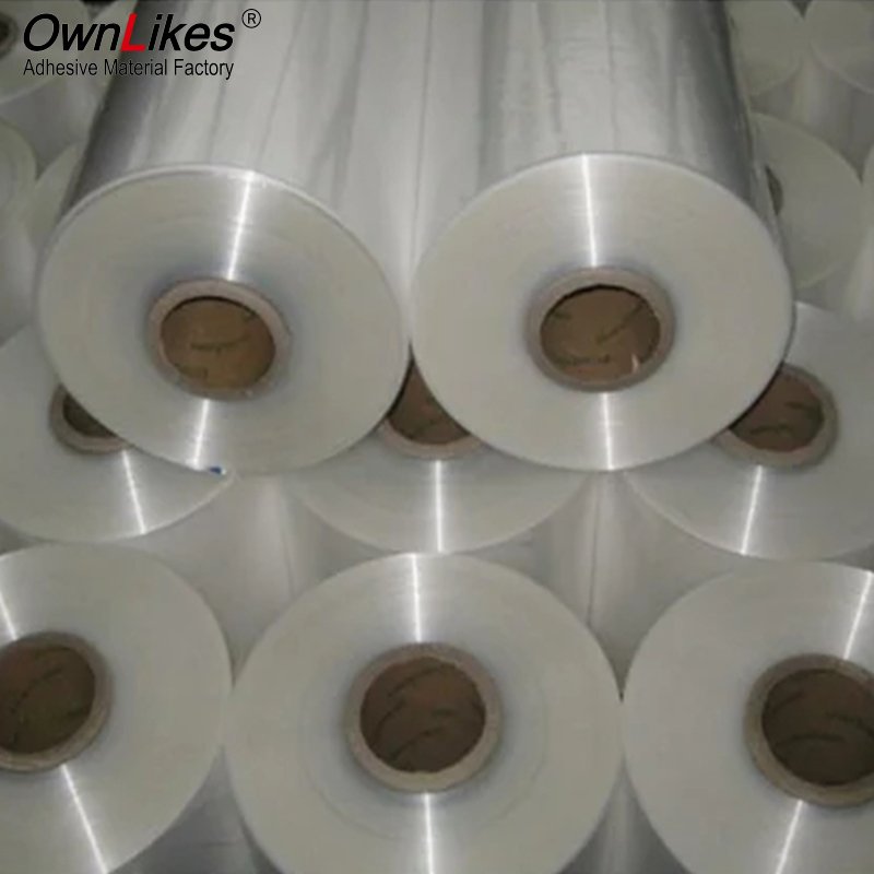 Flexography Industrial Laminating Film Roll Transparent Laminae Roll Film Hot Laminating Film Roll
