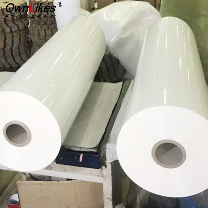 Flexography Industrial Laminating Film Roll Transparent Laminae Roll Film Hot Laminating Film Roll