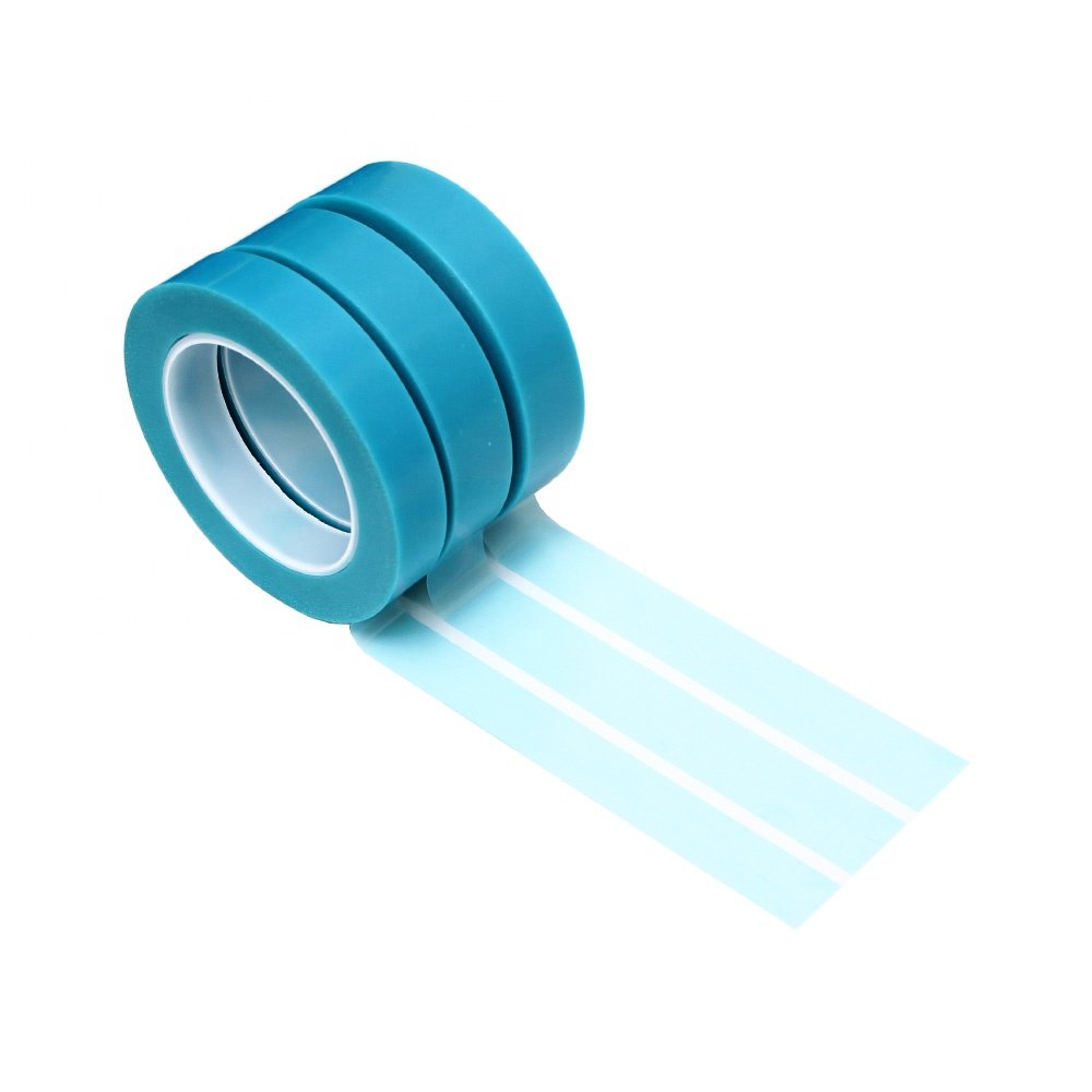 1- Recyclable Blue Color MOPP Film Base Material No Residual MOPP Strapping Self Adhesive Tape