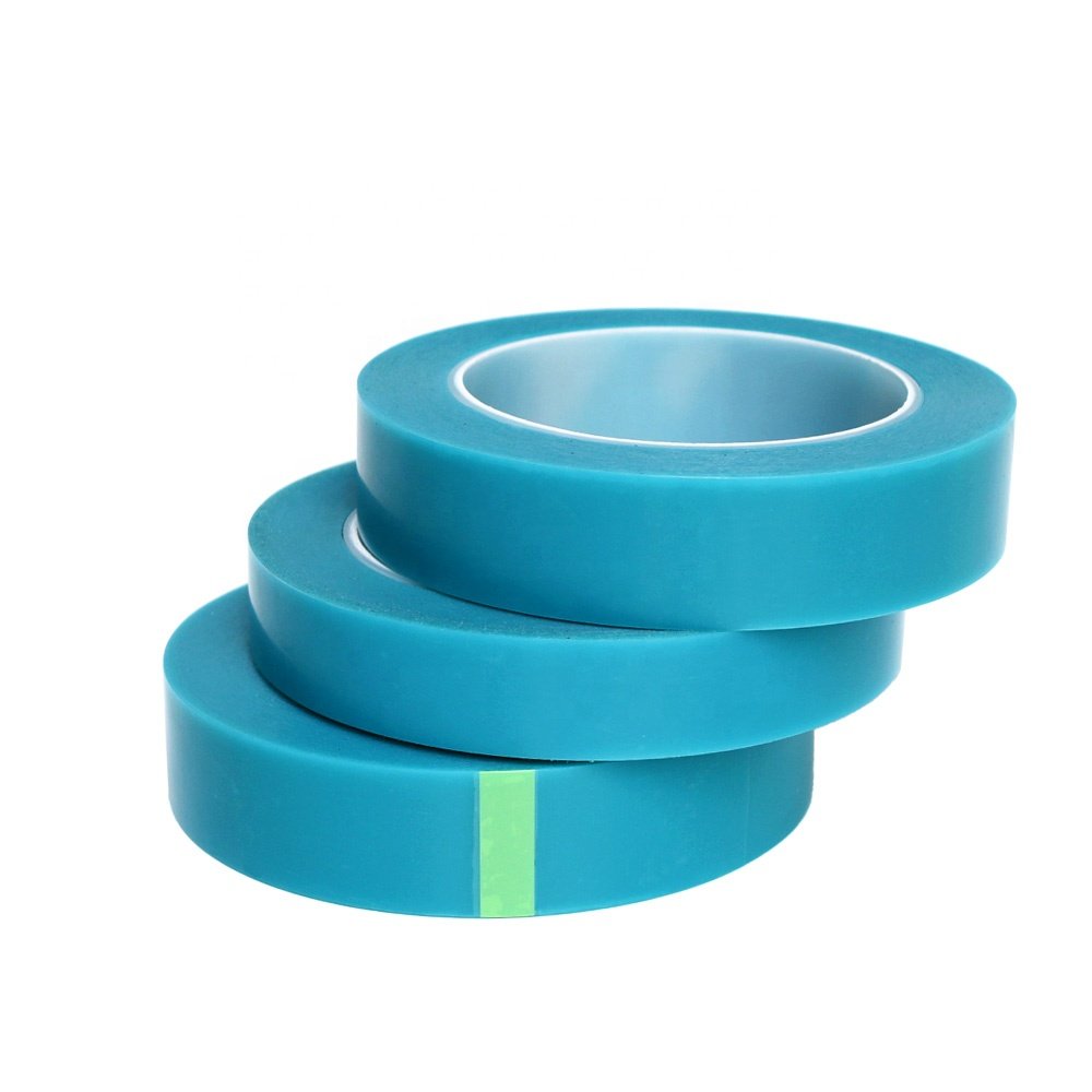 1- Recyclable Blue Color MOPP Film Base Material No Residual MOPP Strapping Self Adhesive Tape