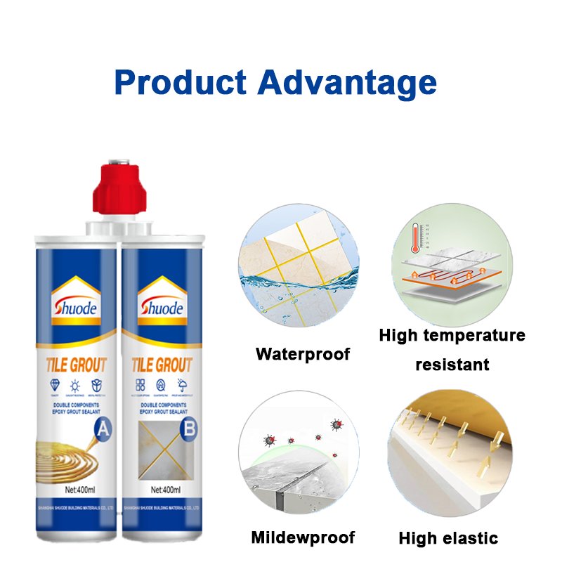 Professional 400ml colorful Two Component Epoxy Adhesive Resin Epoxy Resin a and b adhesives Sealants