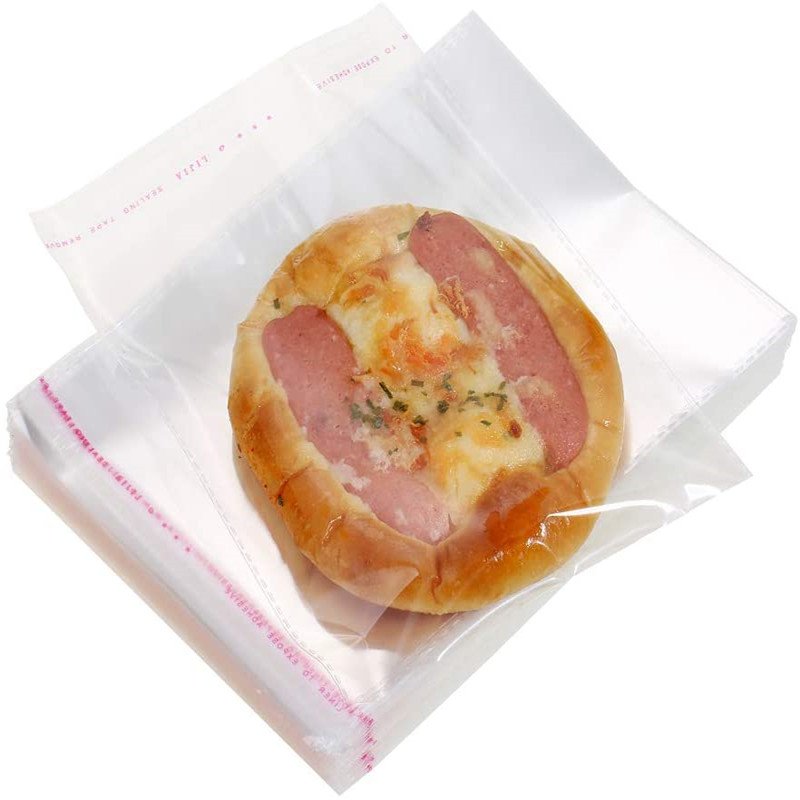 OPP Plastic Resealable Cellophane Bags Waterproof Self-Adhesive Side Gusset Zipper Sealed Recyclable Bags for Gift Packaging