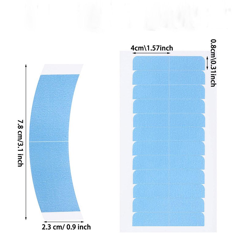 Super Bonding Waterproof White Gold Double Sided Black Medical Grade Custom PU Adhesive Tape For Hair Extension Replace
