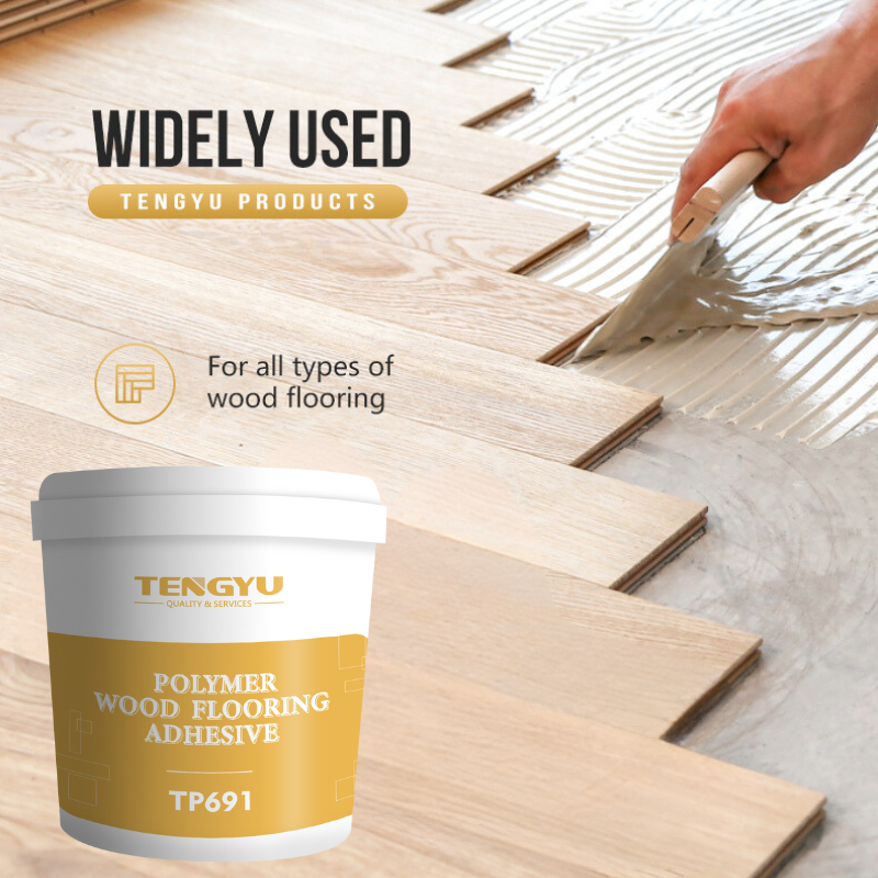 One Component Fast Curing Solvent Free polyurethane engineered wooden flooring adhesive
