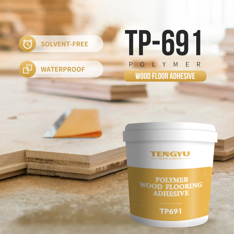One Component Fast Curing Solvent Free polyurethane engineered wooden flooring adhesive