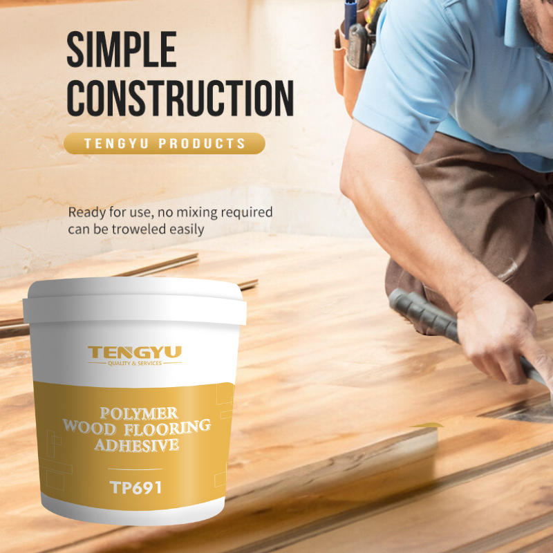 One Component Fast Curing Solvent Free polyurethane engineered wooden flooring adhesive