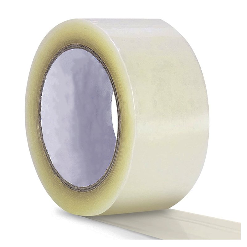 Factory Packing OPP Carton Sealing Yellowish Transparent BOPP Sticky Packing Box Package Clear Adhesive Tape