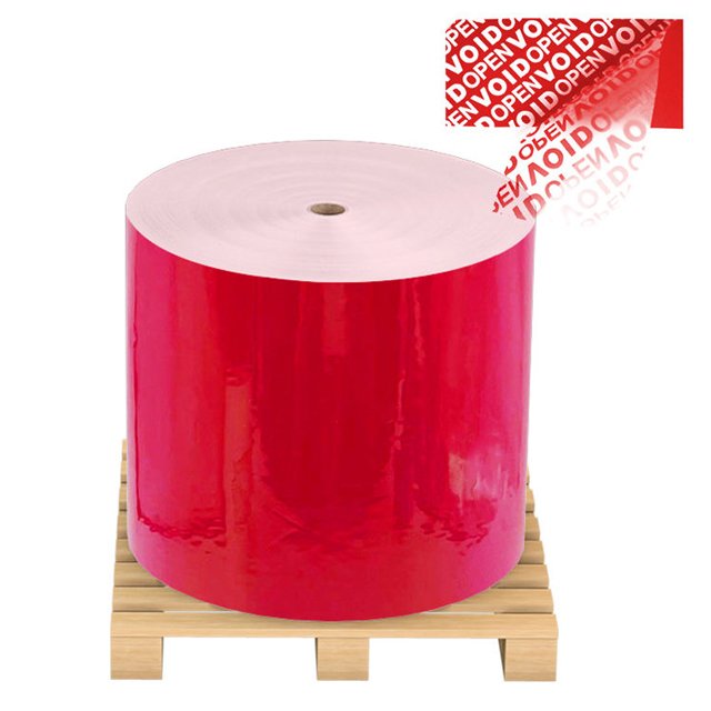 Vinyl Security Open Void Tamper Proof Label Sticker Printing Adhesive Custom Warranty Seal Sticker