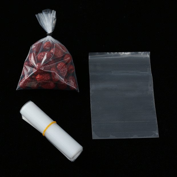 Transparent Plastic Large Thickened Moving Bag Heat Seal Pe Flat Machine Waterproof Packaging Spot Wholesale