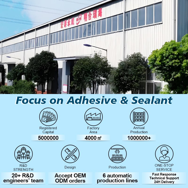 XMH355 Acrylic sealant low voc waterproof roof glass acrylic paintable gap filler silicone sealant latex structural adhesive