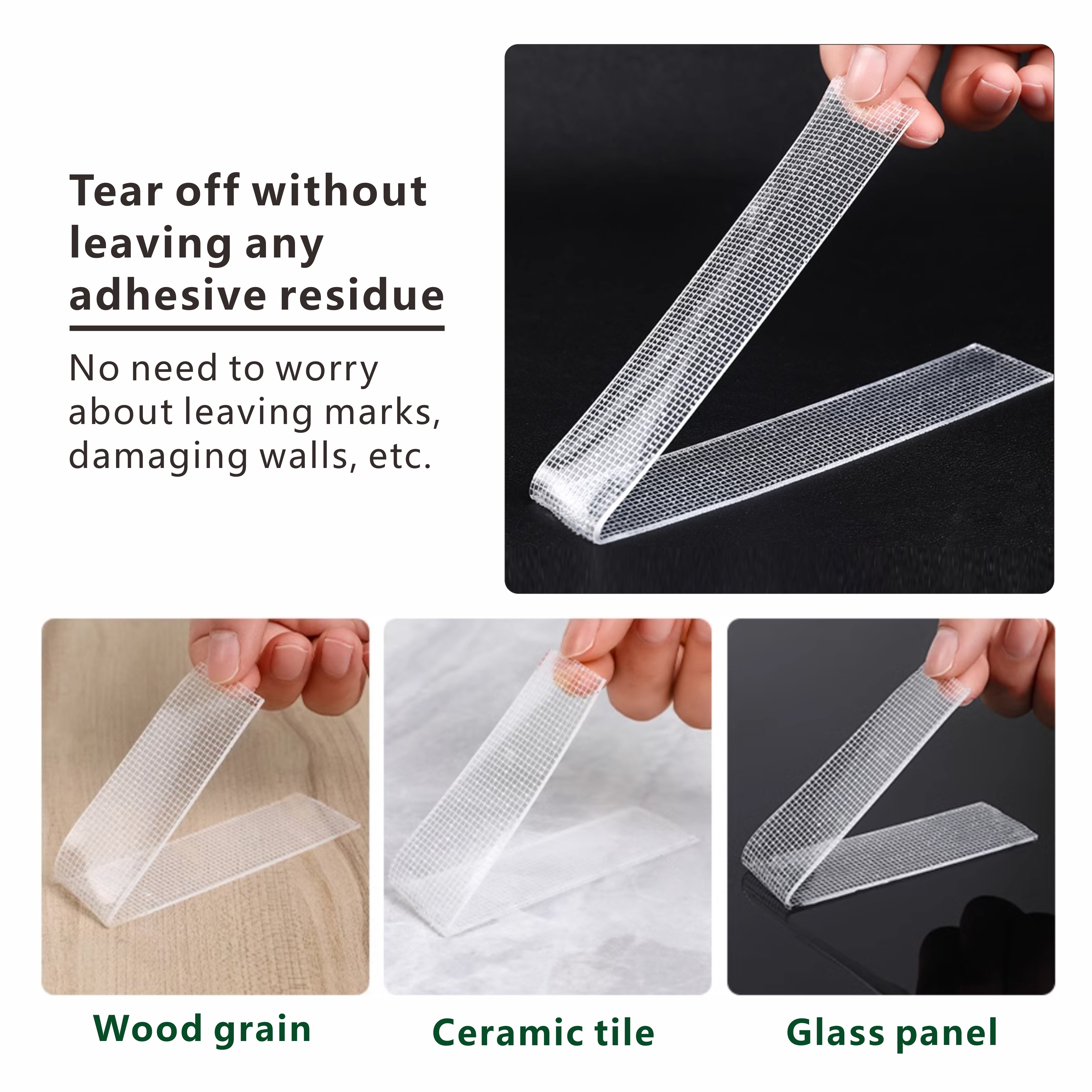 Strong Adhesive Nano Tape Nano Tape for Advertise Transparent HWK 50MM Wide and 5M Length Waterproof Acrylic PMMA Double Sided