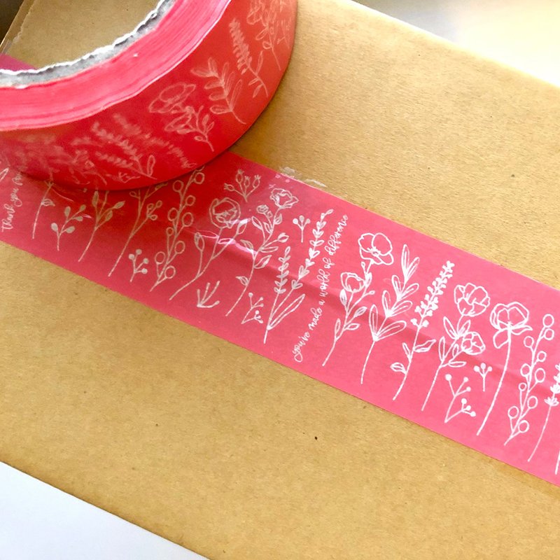 Cold Resistance Rubber Adhesive Printing Logo On Tape Packing Tape 78 Mic 100M Bopp Tape Adhesive For Freezer Sealing Carton Box