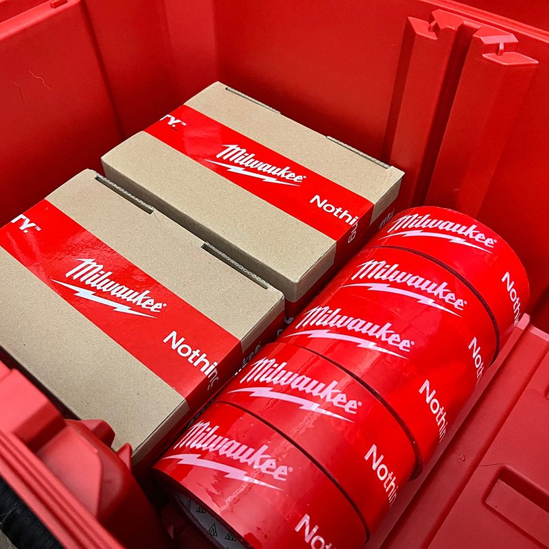 Cold Resistance Rubber Adhesive Printing Logo On Tape Packing Tape 78 Mic 100M Bopp Tape Adhesive For Freezer Sealing Carton Box