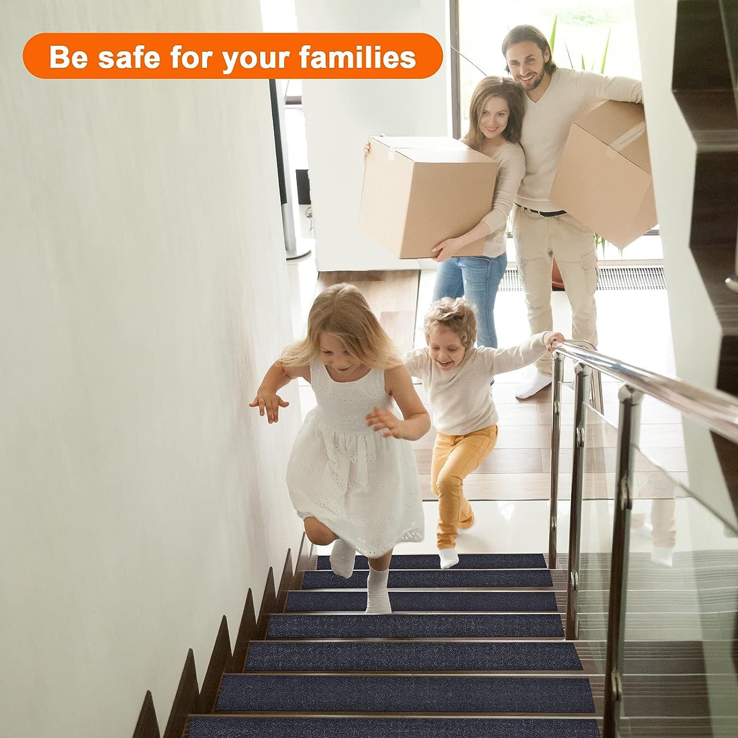Waterproof Anti Slip Safety Tape Heavy Duty Abrasive Adhesive Black Tape for Outdoor/Indoor Stairs Steps Floor