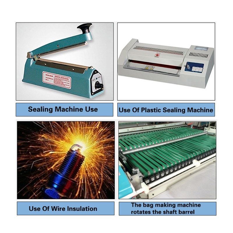 Fiber Glass Tape PTFE Coating Adhesive Silicone Tape Security Seal Tape For Continuous Seal