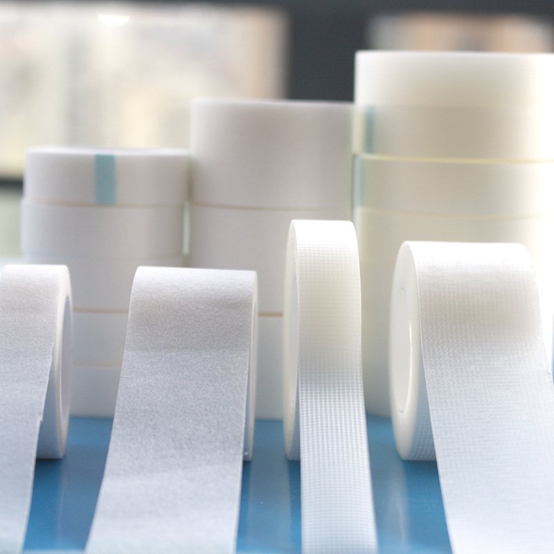 SJ Non woven fabric tape Disposable Waterproof Micropore Medical Adhesive Surgical Non Woven Tape OEM Wholesale