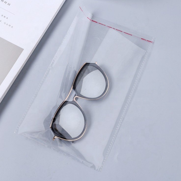 Clear Self-adhesive Printed Plastic Package Opp Header Bag, High Quality Opp Package Bag,Self Adhesive Bag
