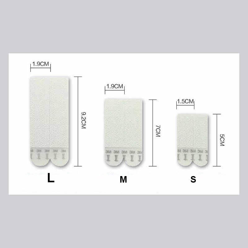 Large Medium Small 17201 PVC Wall Picture Frame Removable with Double-Sided Adhesive Strips for Masking Polyester Material