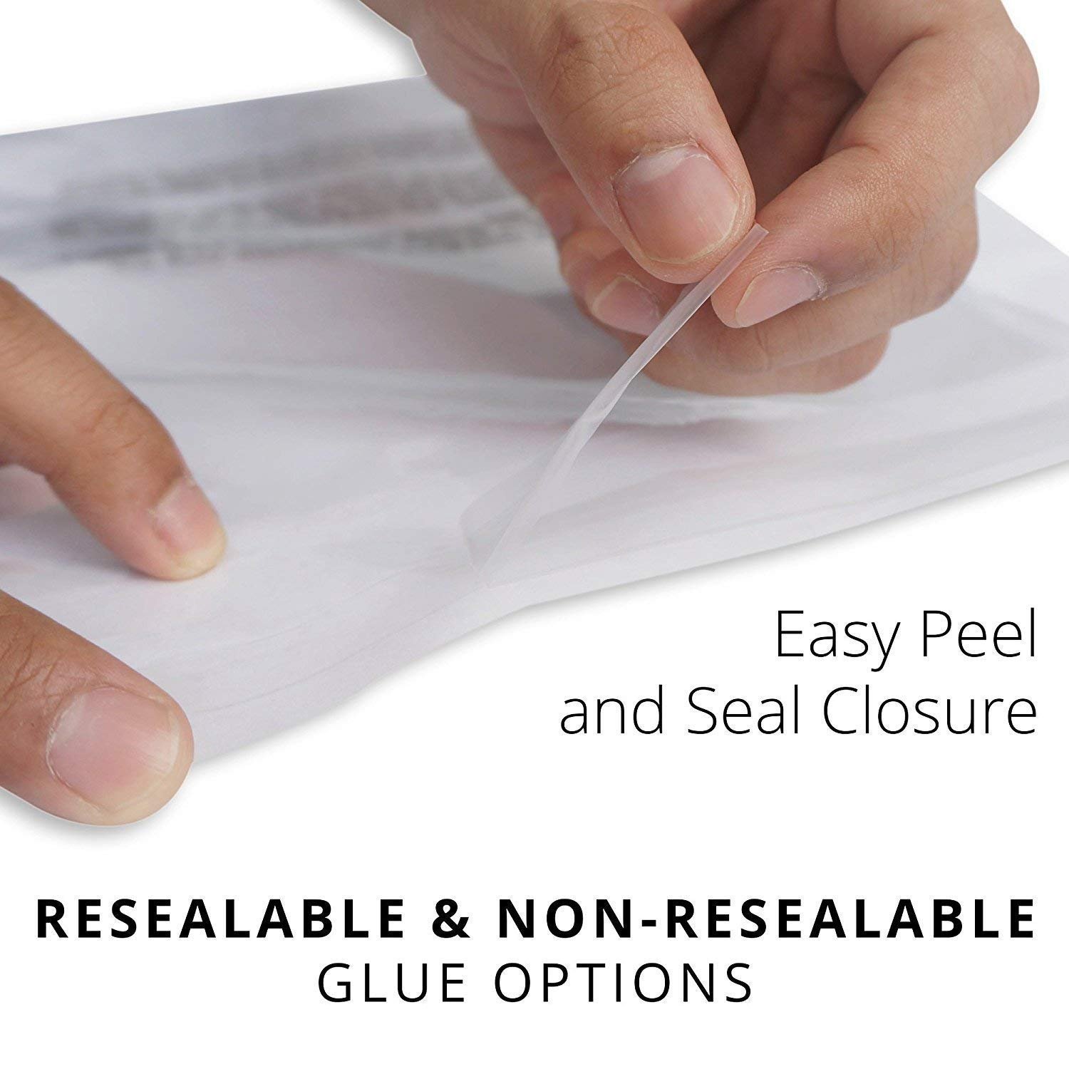 4x6,5x6,6x9,8x10 inches Plastic Self Sealing Clear Poly Bags With Suffocation Warning Strong Adhesive PP Packaging Bags