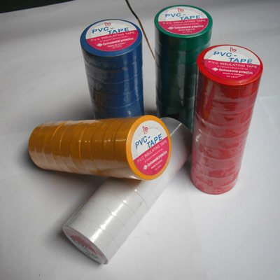Custom Printed Brown Vinyl High Temperature Risitant 105C Auto PVC Coding Harness Waterproof Electrical Insulation Tape Masking