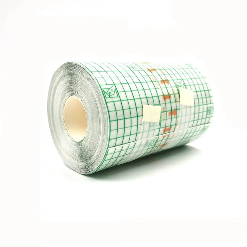 Wound Care Transparent Waterproof Adhesive Pu Film Wound Dressing Medical Ultra-thin Breath Pu Dressing Roll
