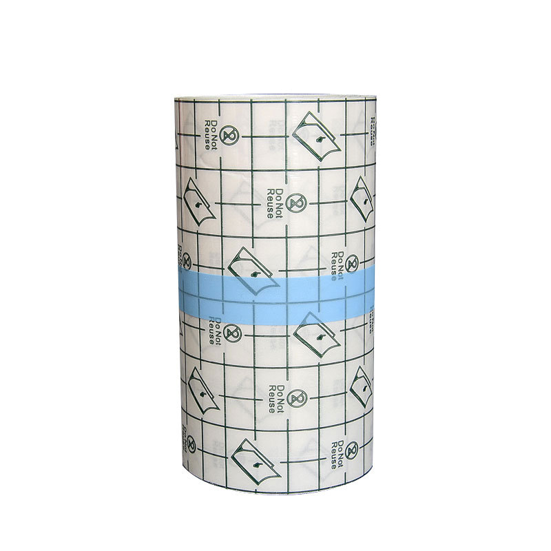 Wound Care Transparent Waterproof Adhesive Pu Film Wound Dressing Medical Ultra-thin Breath Pu Dressing Roll