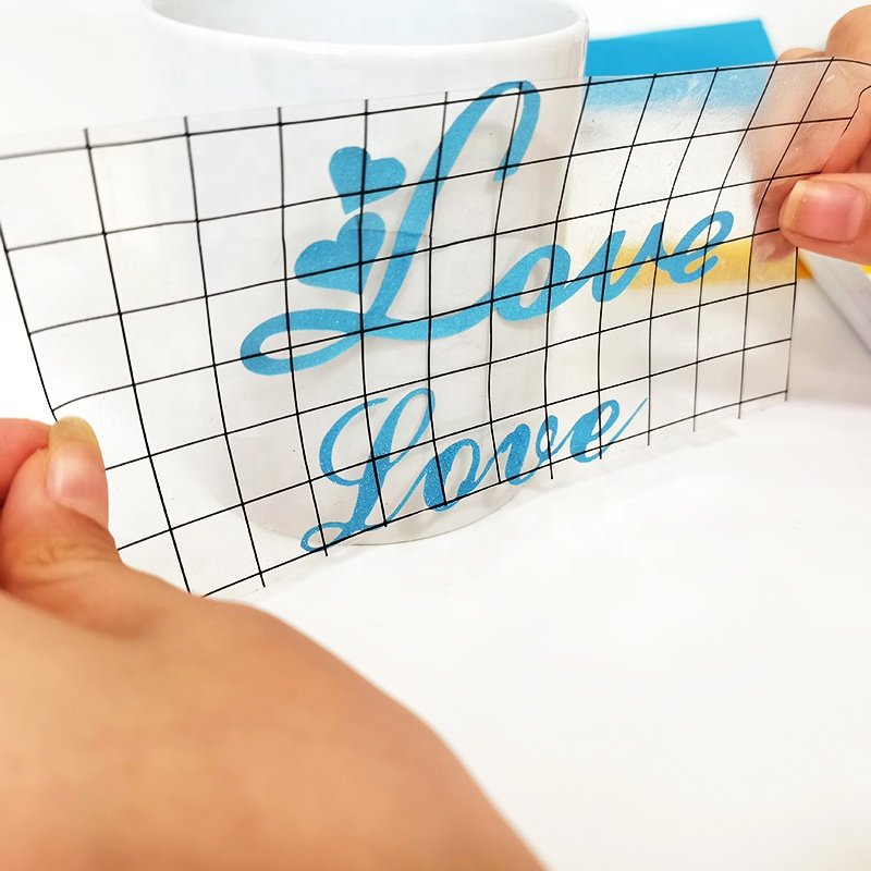 OBM Transfer Paper Tape Roll transfer tape for DIY craft vinyl Grid Application Tape for Adhesive Vinyl film