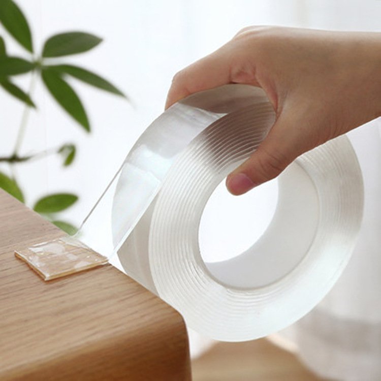 Popular 1M/2M/3M/5M Nano Tape Double Sided Tape Transparent NoTrace Reusable Waterproof Adhesive Tape Cleanable Home