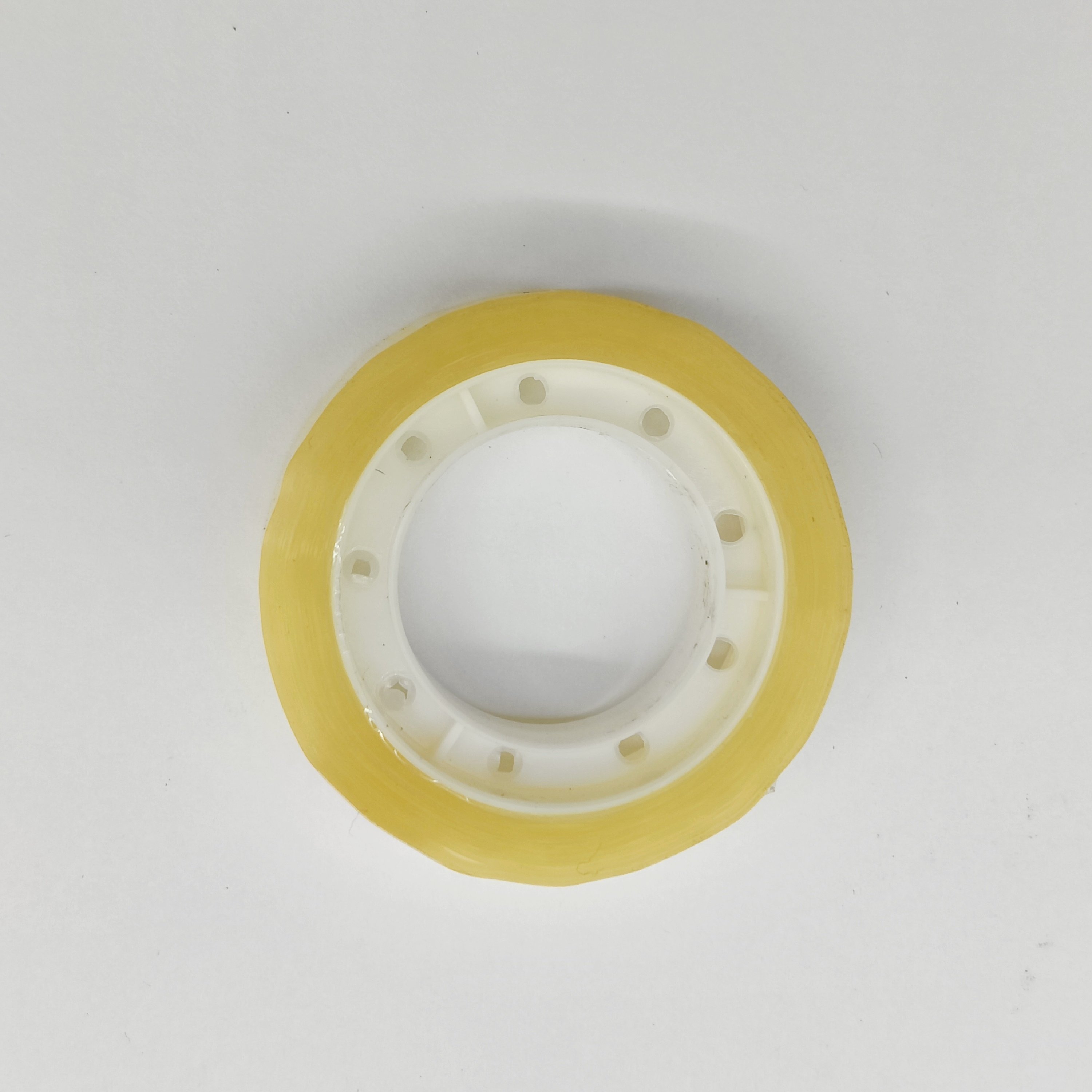 Use BOPP Stationary Tape Waterproof Acrylic ISO Adhesive Sticker Gold China Supplier Yellowish School and Office No Printing