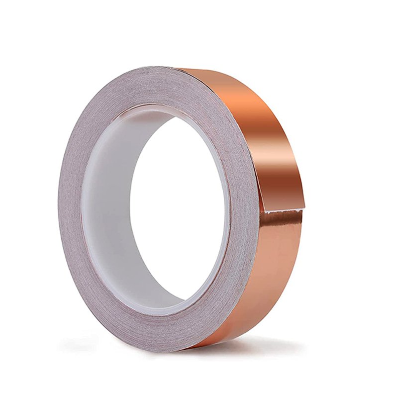 Copper Foil Tape with Conductive Adhesive for Guitar EMI Shielding Slug Repellent Crafts Electrical Repairs