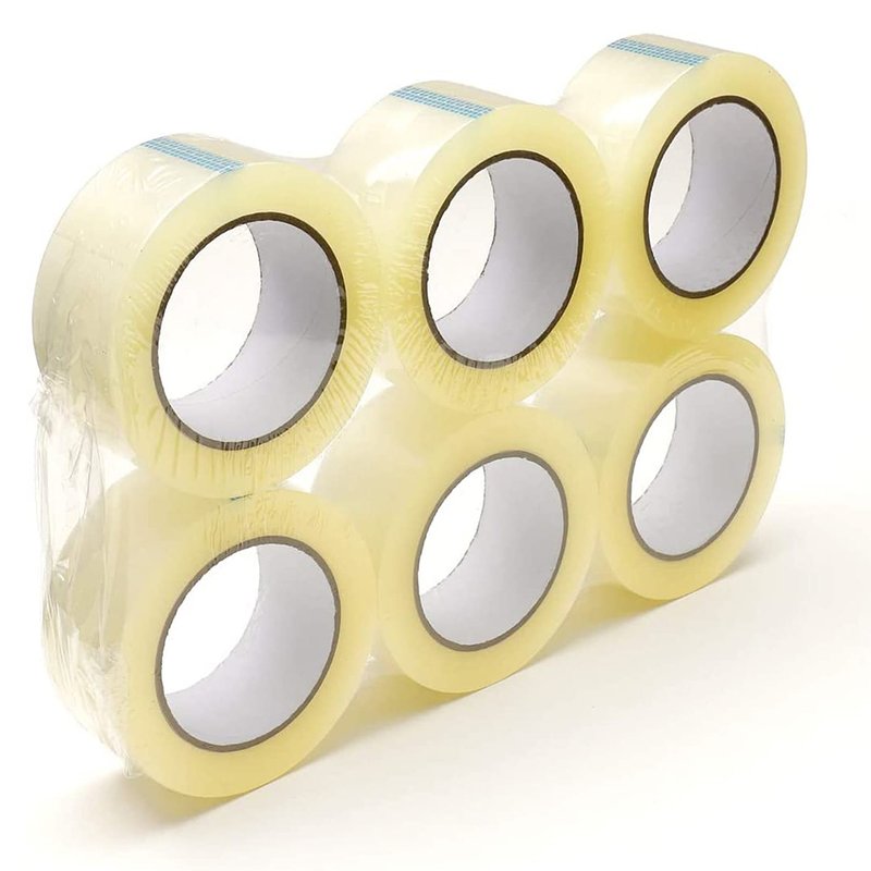 Custom Bopp Adhesive Heavy Duty Clear Brown Packing Tape 48Mmx100M For Sealing Cart Packaging Bopp