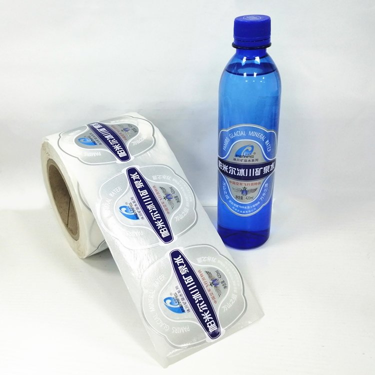Digital Printer Shampoo Decorative Transparent Sticker Custom Clear Water Proof Self Adhesive Product Label