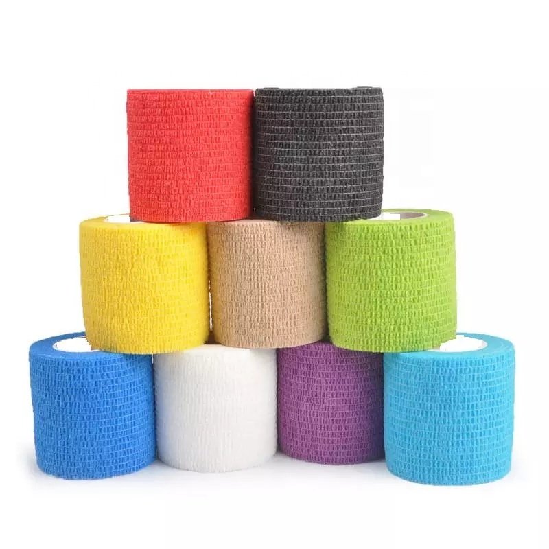 Tattoo aftercare bandage/cohesive adhesive bandage/self-adhesive bandage for grasping tape tattoo