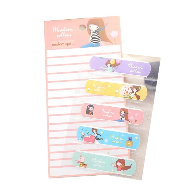 Cartoon cute Pattern Band Aid Hemostasis Adhesive Bandages First Aid Emergency Kit Wound Plaster waterproof Patches for Kids