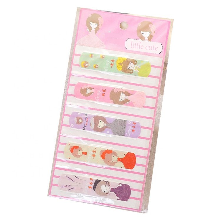 Cartoon cute Pattern Band Aid Hemostasis Adhesive Bandages First Aid Emergency Kit Wound Plaster waterproof Patches for Kids