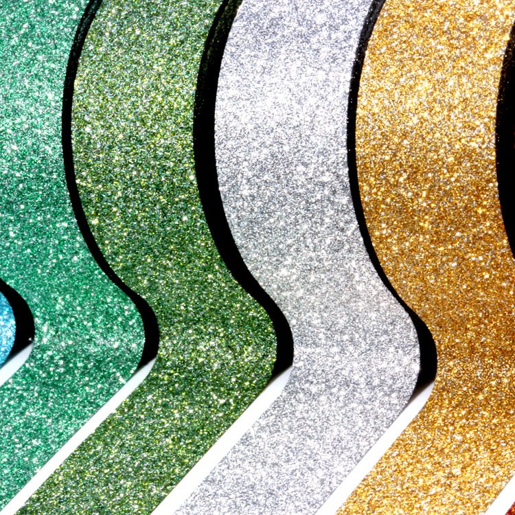 Color golden onion film tape, glitter effect tape