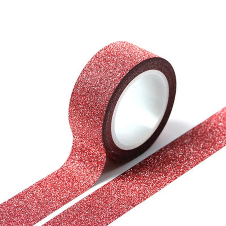 Color golden onion film tape, glitter effect tape