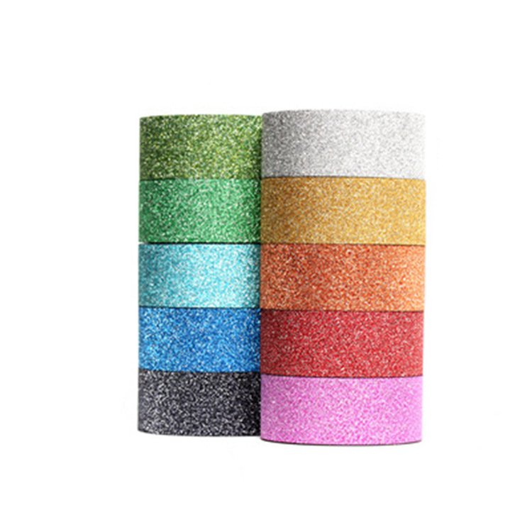 Color golden onion film tape, glitter effect tape