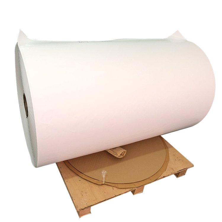 Thermal Transfer Label Jumbo Roll Label Paper adhesion Direct thermal roll jumbo thermal Sticker Raw Material Sticker bond paper