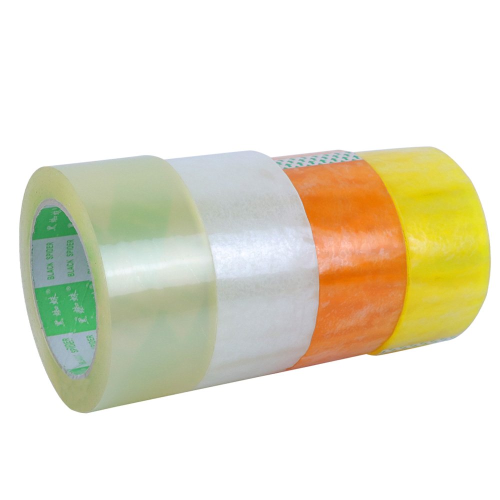Clear Box Sealing Jumbo Roll Adhesive Tape Bopp Packing Tape For Heavy Duty Shipping Moving